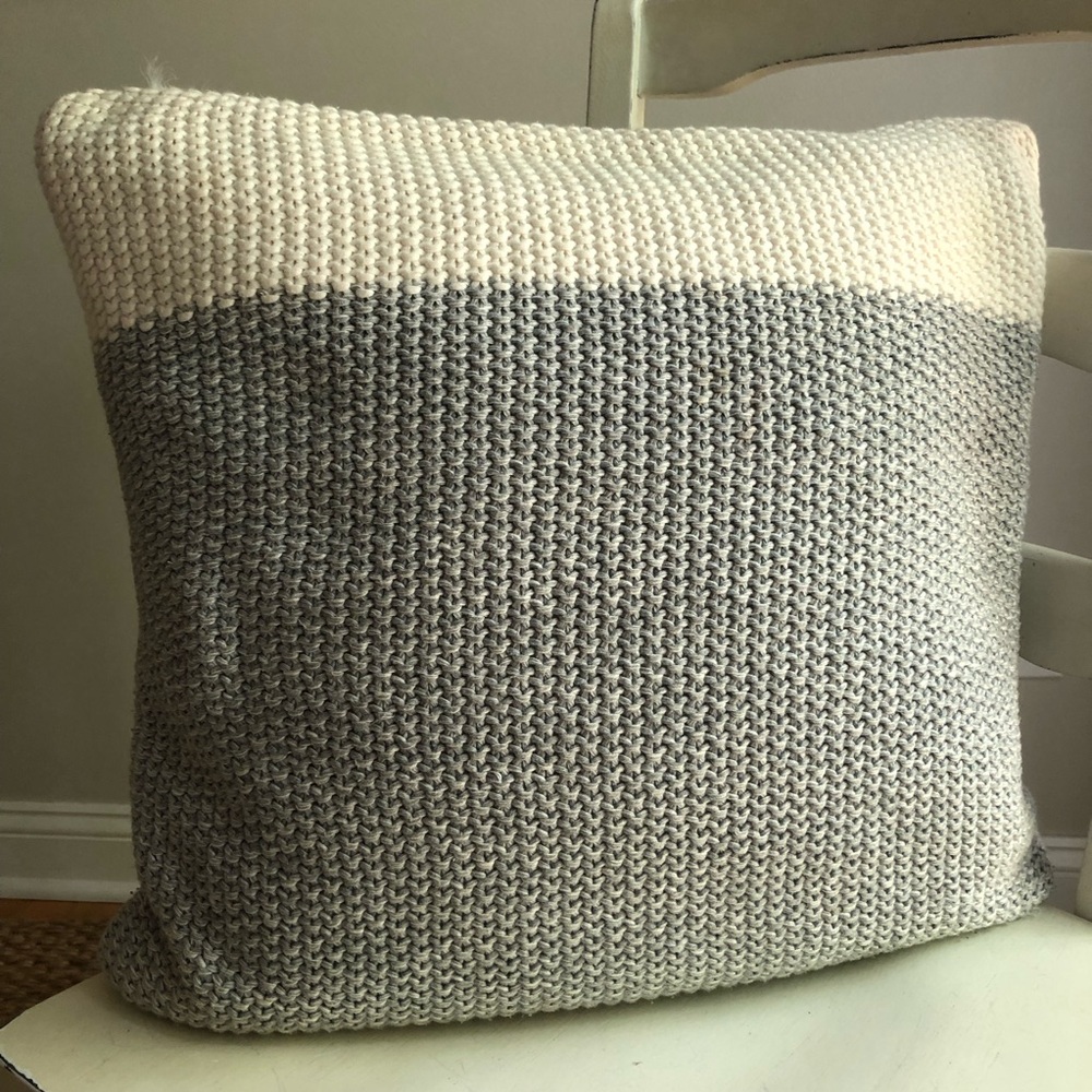 UGG Chunky Knit Cotton Down Filled Pillow.